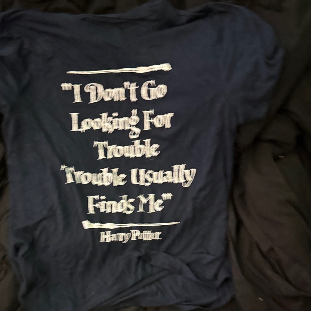 Navy Blue Graphic Tee